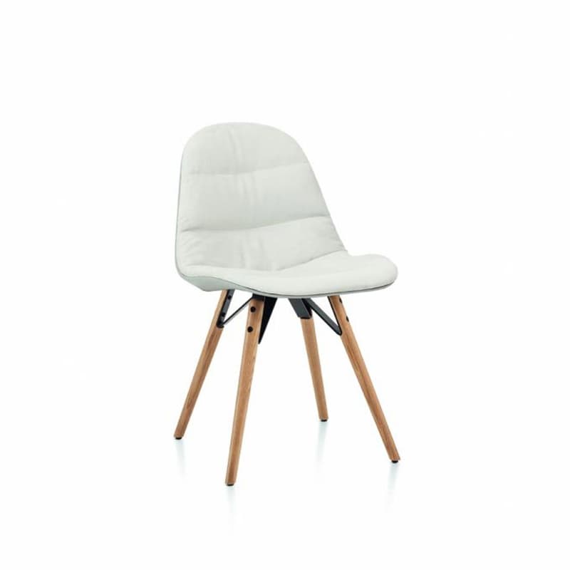 Mood Covered Dining Chair by Bontempi