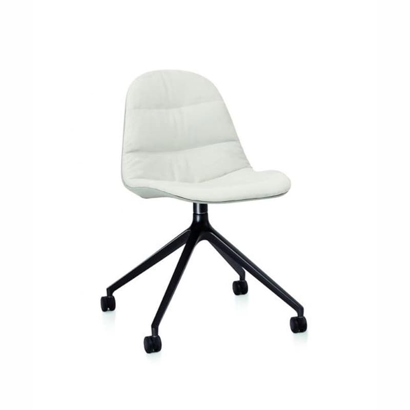 Mood Covered Swivel Chair by Bontempi