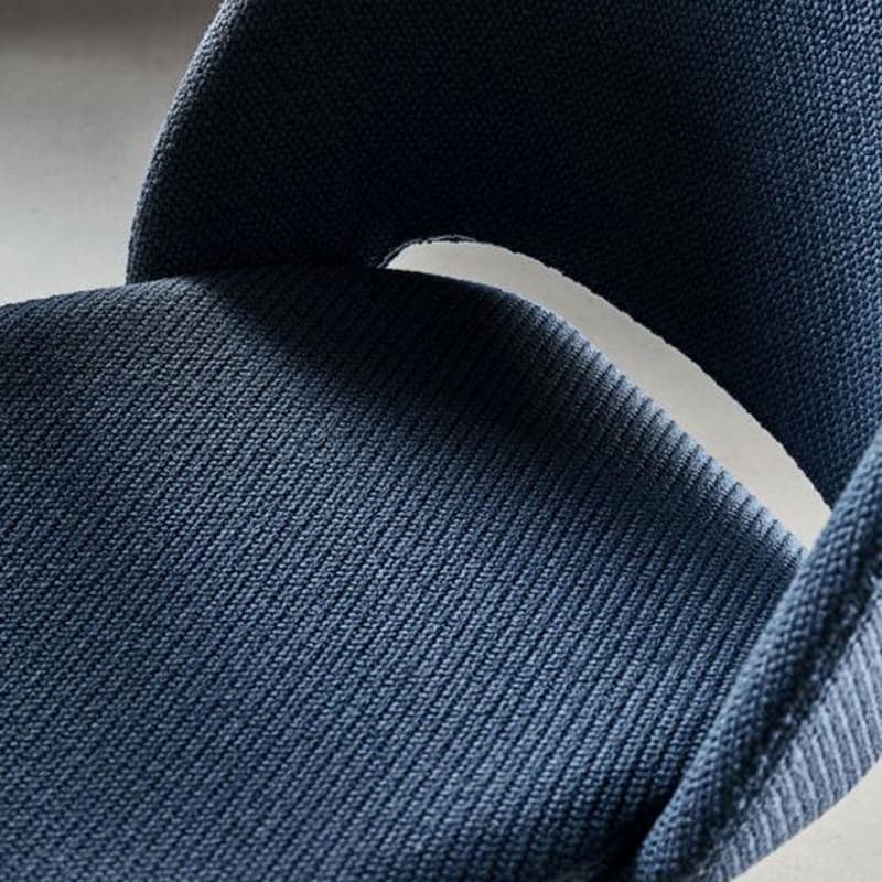 Polo Covered Dining Chair by Bontempi
