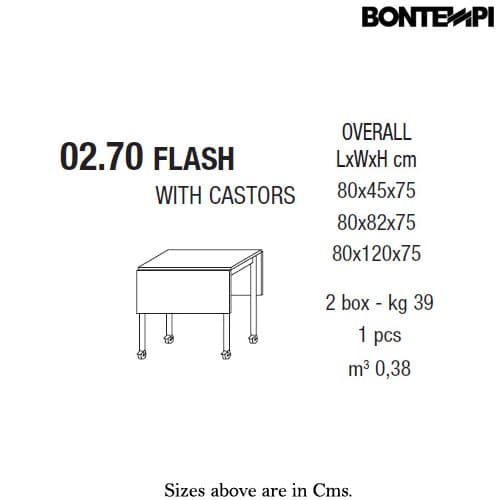 Flash Console Table by Bontempi