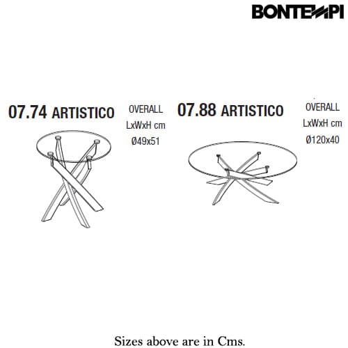 Artistico Coffee Table by Bontempi