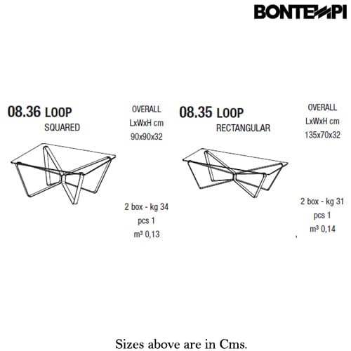 Loop Coffee Table by Bontempi