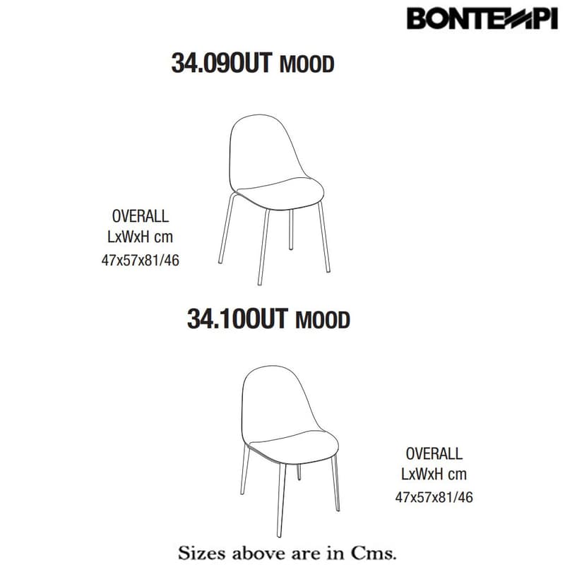 Mood Outdoor Chair by Bontempi