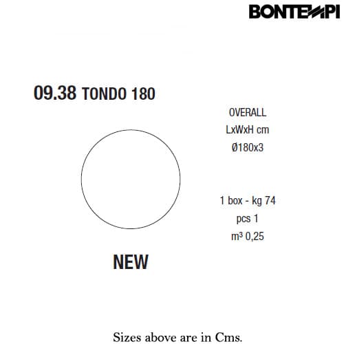 Tondo 09-38 Mirror by Bontempi