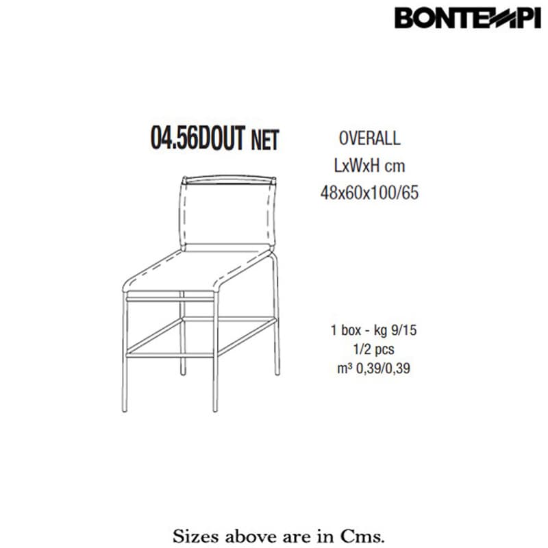 Net Outdoor 04-56 Bar Stool by Bontempi