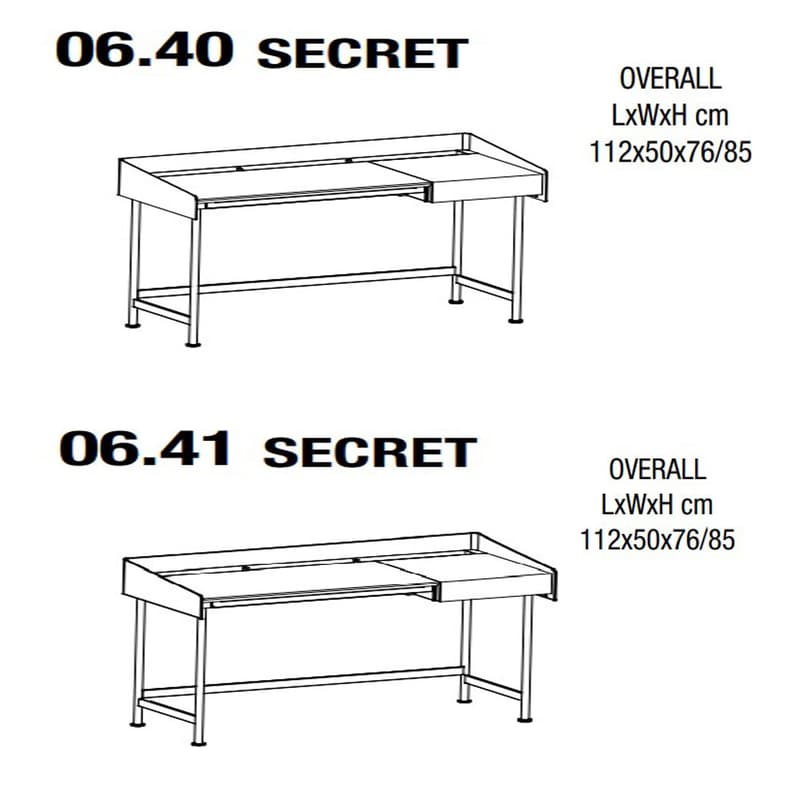 Secret Desk by Bontempi