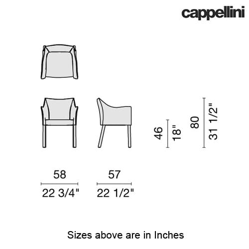 Cap Armchair by Cappellini