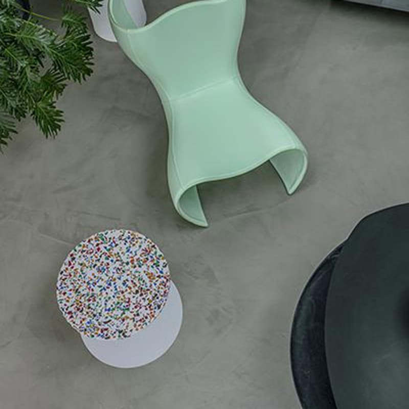 Gong Terrazzo Side Table by Cappellini