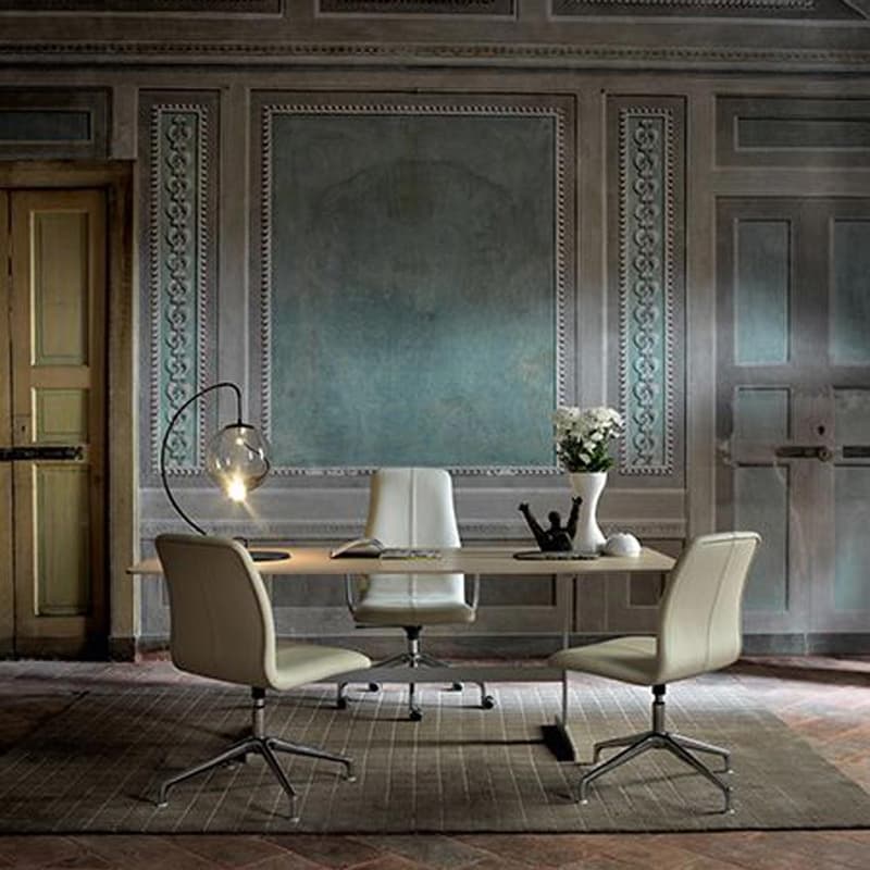 Lotus Comfort Swivel Chair by Cappellini