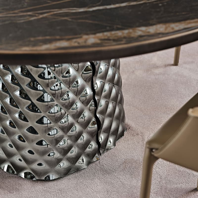 Atrium Keramik Premium Round Dining Table by Cattelan Italia