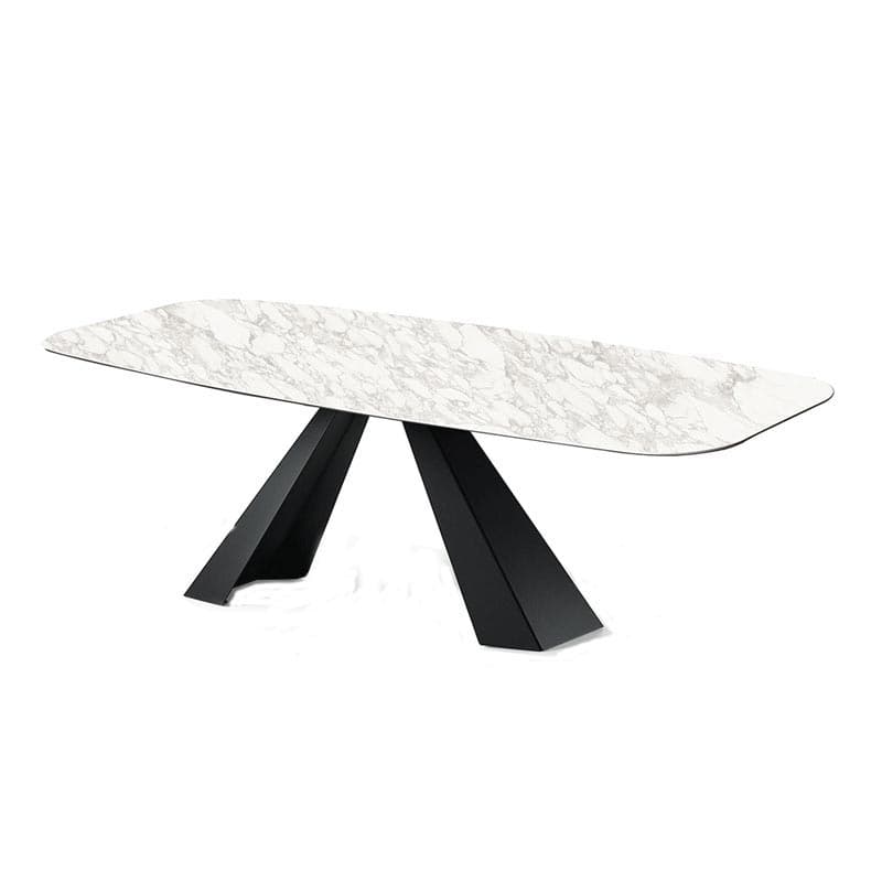 Eliot Keramik Fixed Table by Cattelan Italia