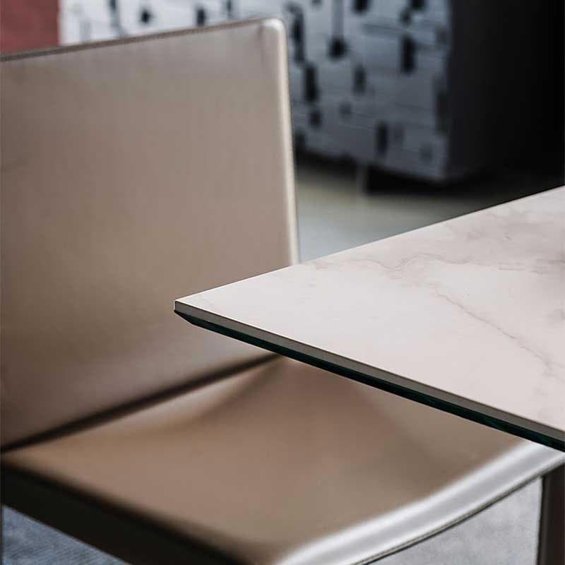 Elvis Keramik Fixed Table by Cattelan Italia