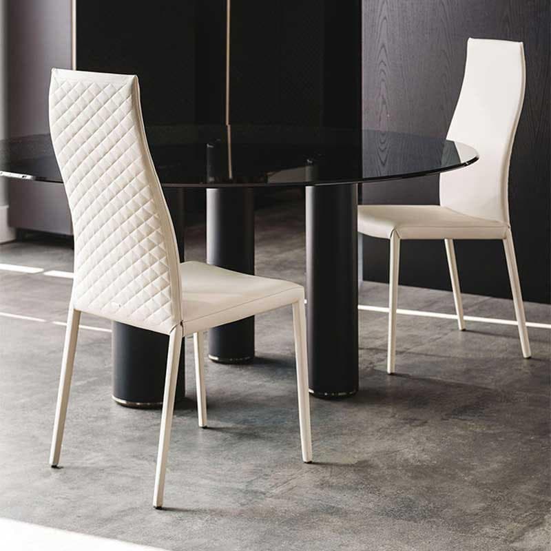 Norma Couture High Dining Chair by Cattelan Italia