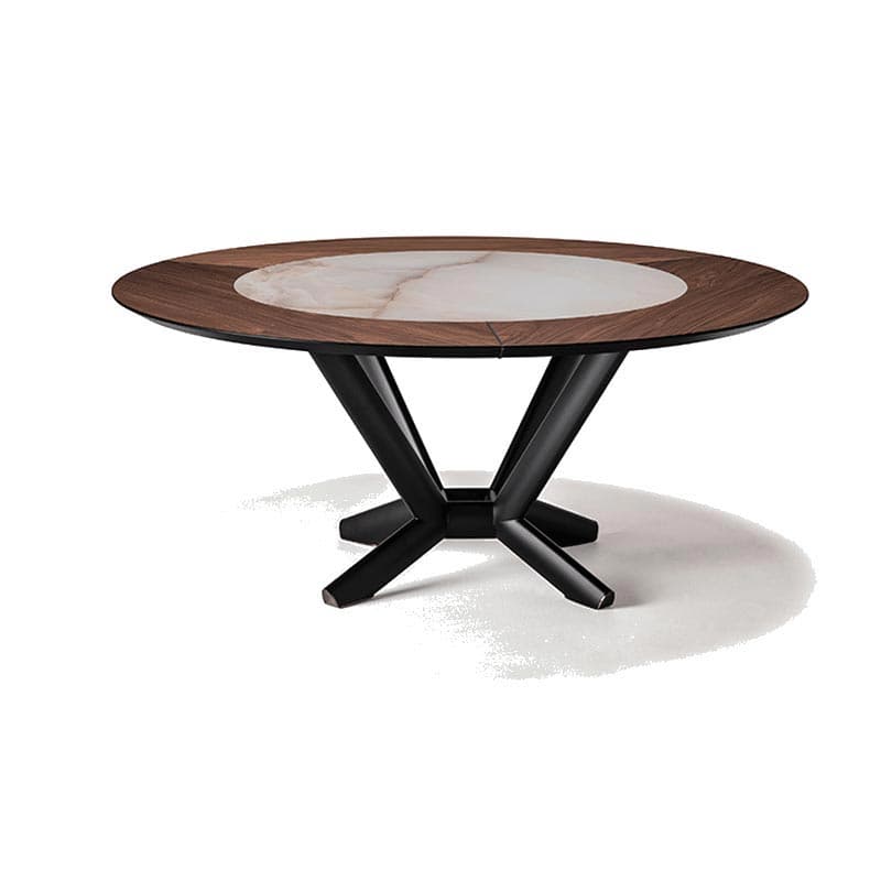 Planer Round Keramik Fixed Table by Cattelan Italia