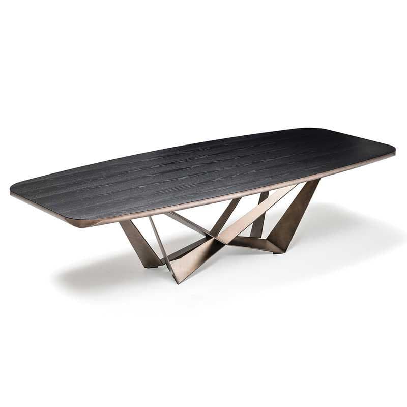 Skorpio Wood Fixed Table by Cattelan Italia