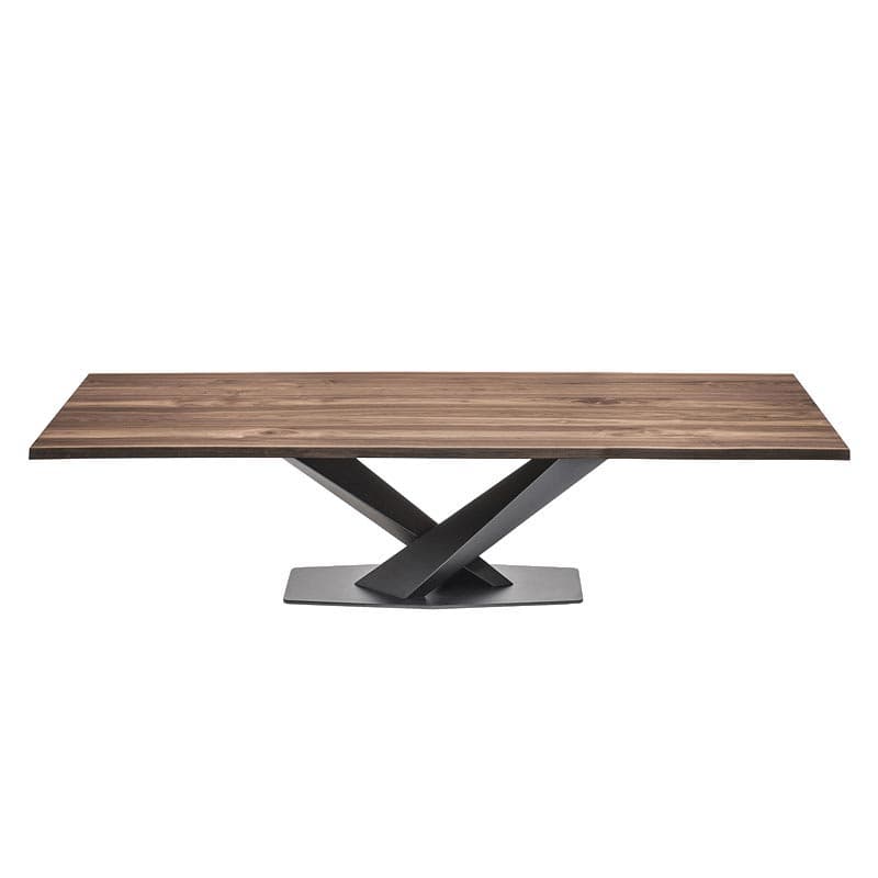 Stratos Wood Fixed Table by Cattelan Italia