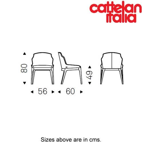 Musa Dining Chair by Cattelan Italia