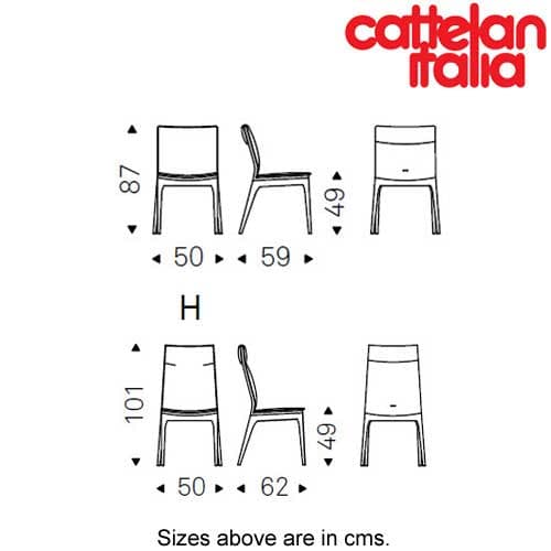 Tosca Dining Chair by Cattelan Italia