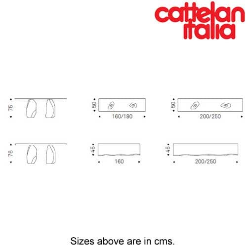 Rapa Nui Console Table by Cattelan Italia