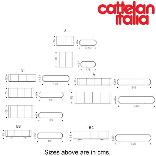 Chelsea Sideboard by Cattelan Italia