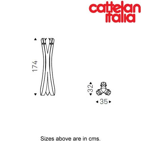 Valdo Coat Hanger by Cattelan Italia