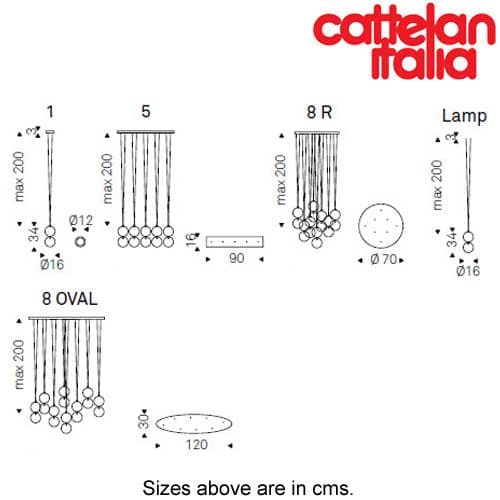 Apollo Pendant Lamp by Cattelan Italia