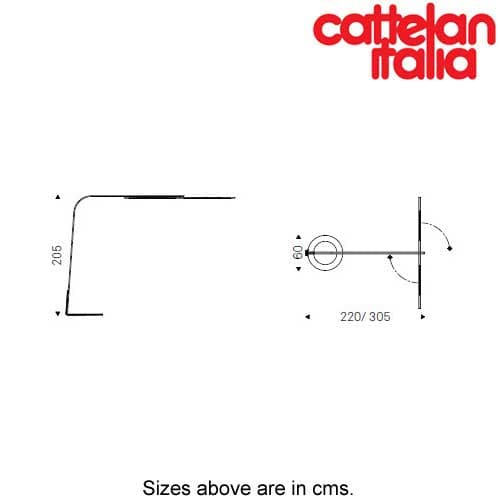 Stealth Floor Lamp by Cattelan Italia