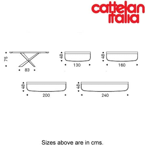Terminal Keramik Premium Console Table by Cattelan Italia