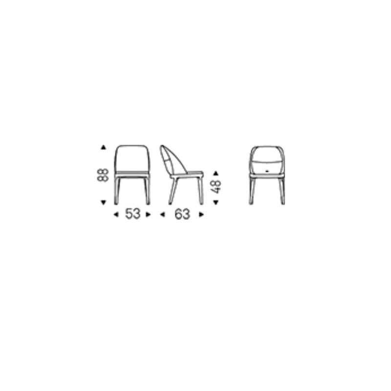 Mariel Dining Chair by Cattelan Italia