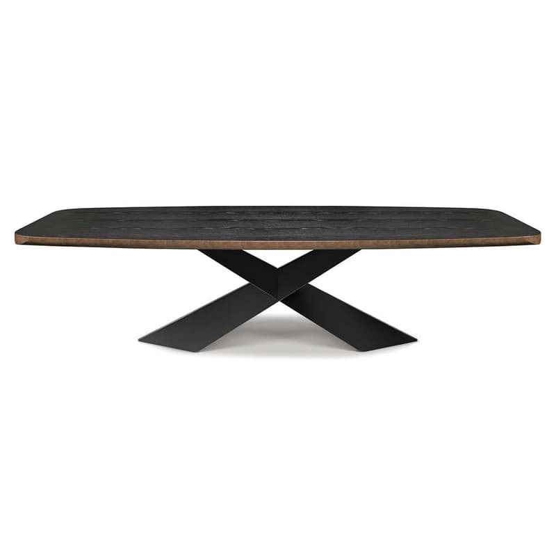 Tyron Wood Dining Table by Cattelan Italia