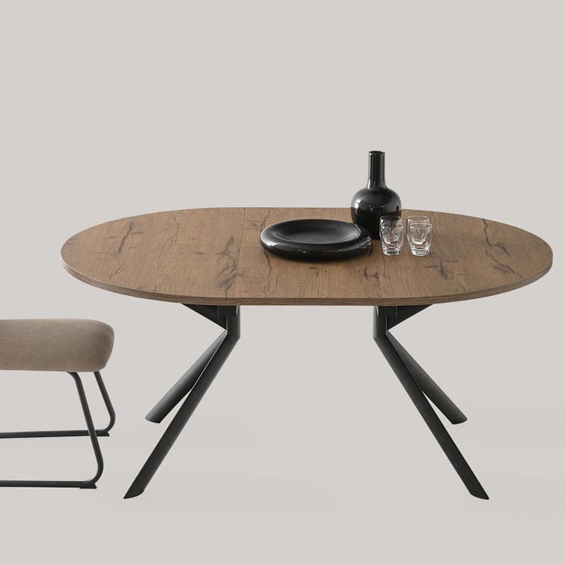Giove Round Extending Table by Connubia Calligaris