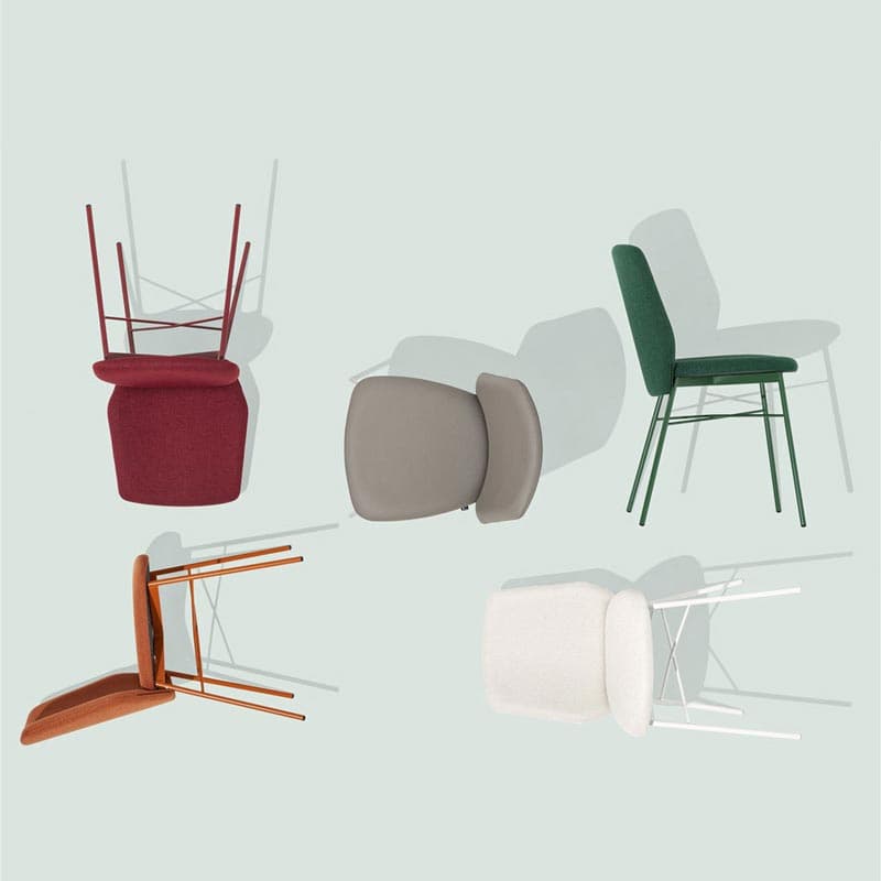 Sibilla Soft Cb1959-A Dining Chair by Connubia Calligaris