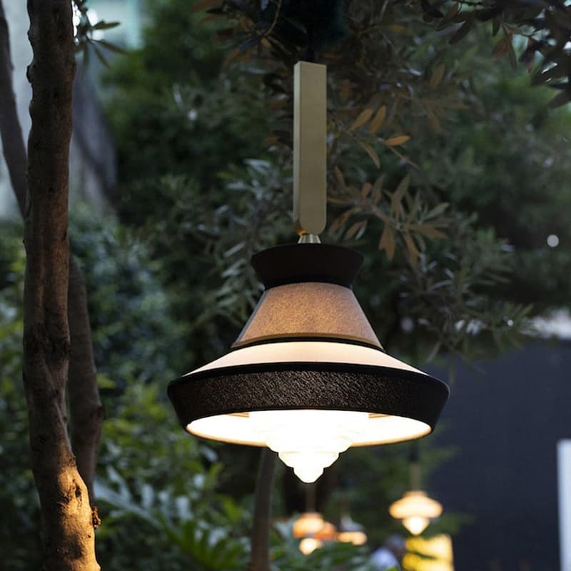 Calypso So Outdoor Guadaloupe Suspension Lamp by Contardi