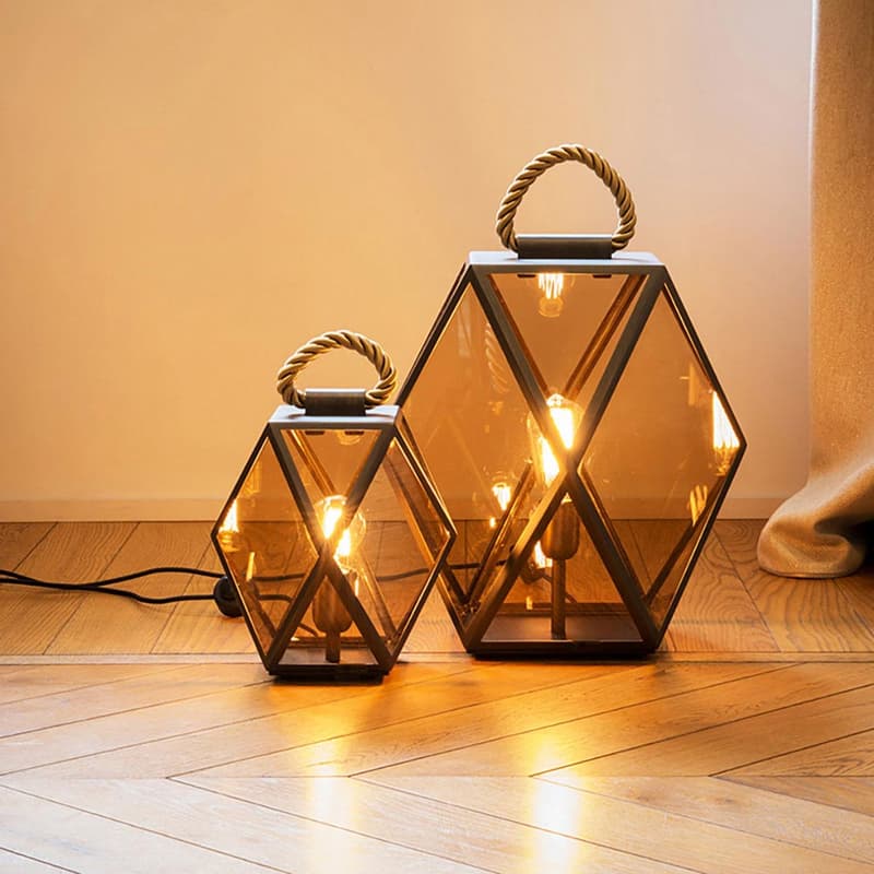 Muse Lantern Ta Floor Lamp by Contardi