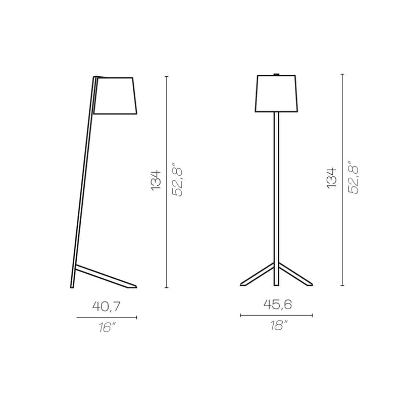 Couture New Fl Floor Lamp by Contardi