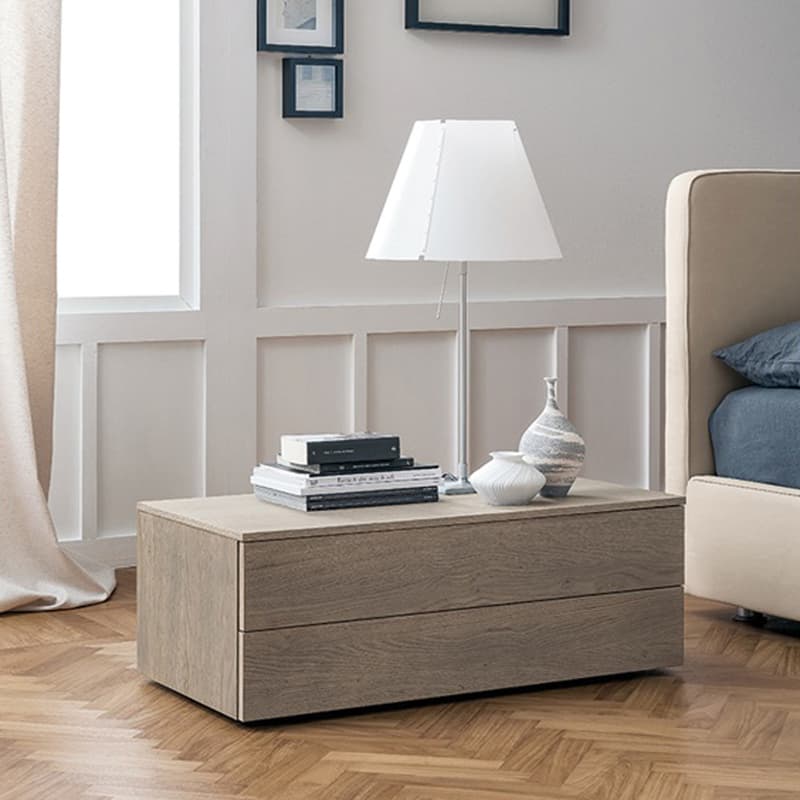 Slim Bedside Table by Dallagnese