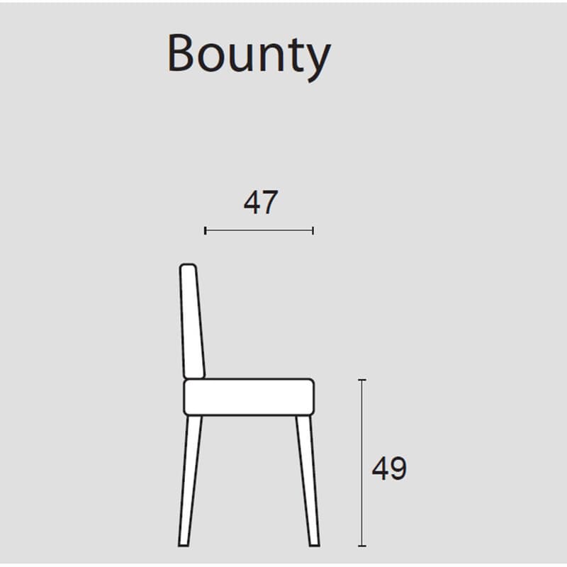 Bounty Dining Chair by Ditre Italia