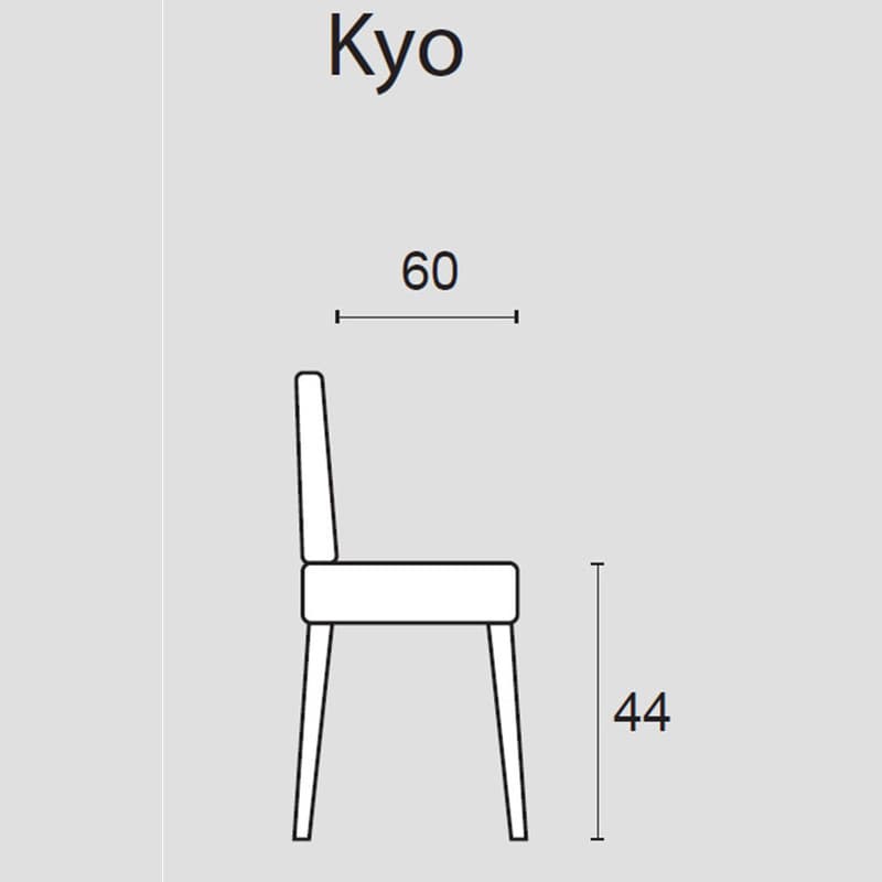 Kyo Dining Chair by Ditre Italia