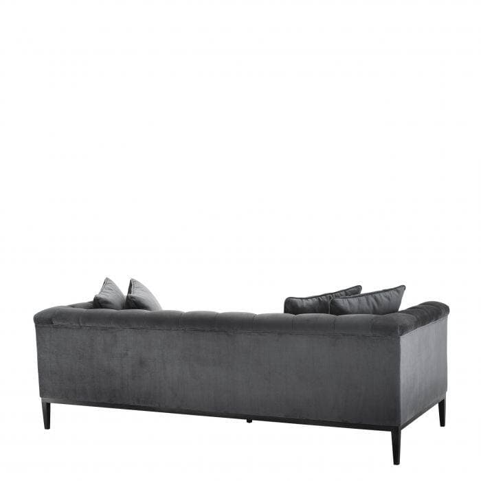 Cesare Granite Grey Sofa by Eichholtz