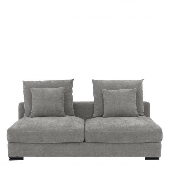 Clifford 2-Seater Clarck Grey Sofa by Eichholtz