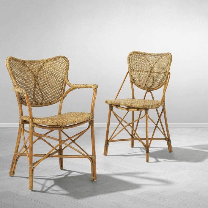 Colony Honey Finish Dining Chair by Eichholtz