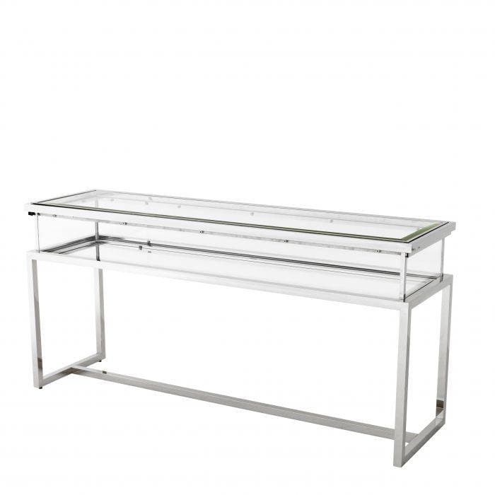 Harvey Stainless Steel Console Table by Eichholtz
