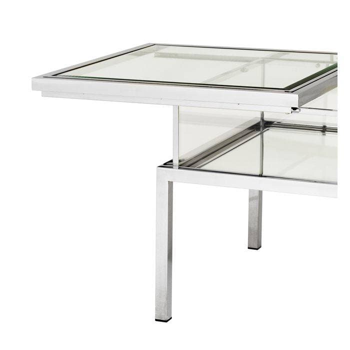 Harvey Stainless Steel Side Table by Eichholtz