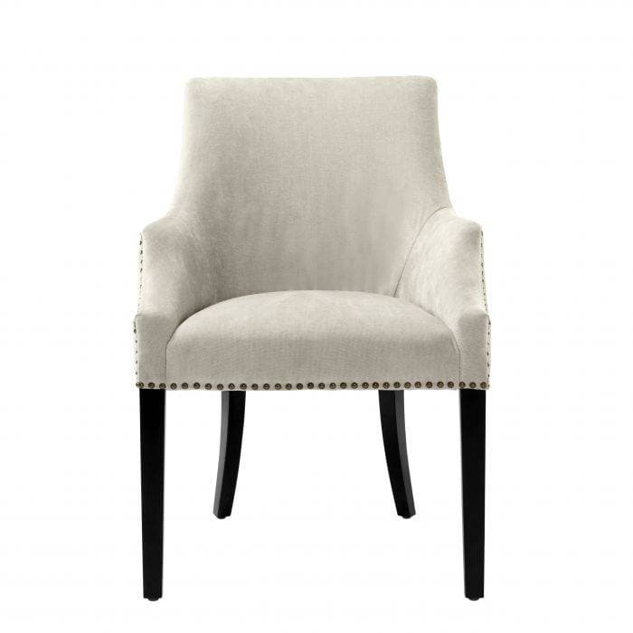 Legacy Clarck Sand Dining Chair by Eichholtz