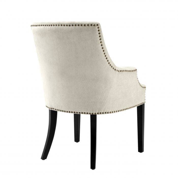 Legacy Clarck Sand Dining Chair by Eichholtz