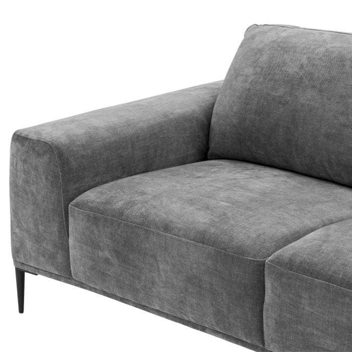 Lounge Montado Clarck Grey Sofa by Eichholtz