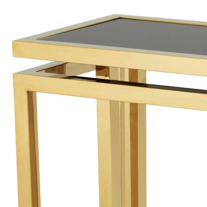 Palmer Gold Finish Console Table by Eichholtz