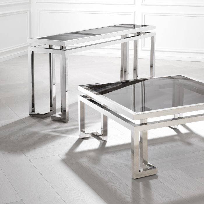 Palmer Stainless Steel Console Table by Eichholtz