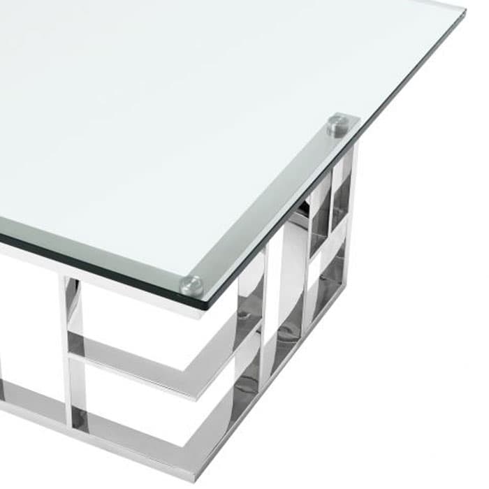 Ramage Stainless Steel Coffee Table by Eichholtz