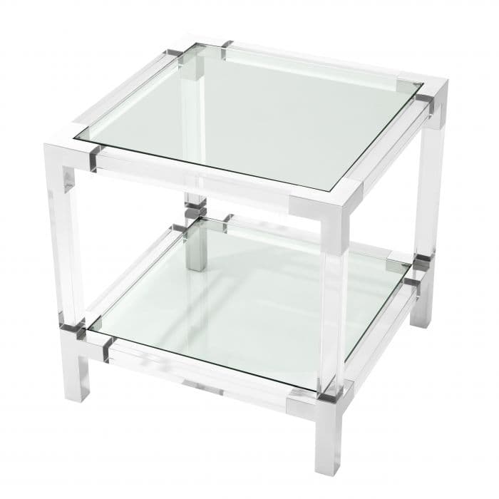 Royalton Stainless Steel Side Table by Eichholtz